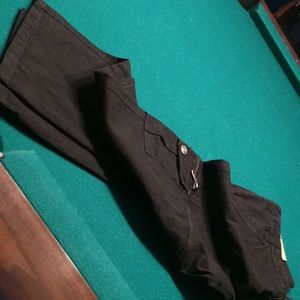 Boys black cargo lightweight pants
